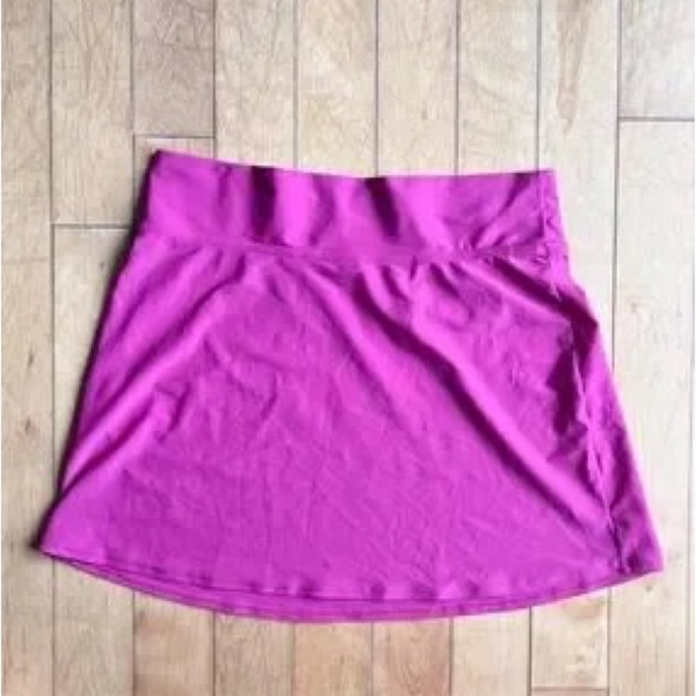 Bright Pink Women's A-Line Skirt - Comfortable Everyday Style - Picture 1 of 7